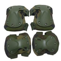 Elbows and Knees Gear Pads (Option: Green camouflage)