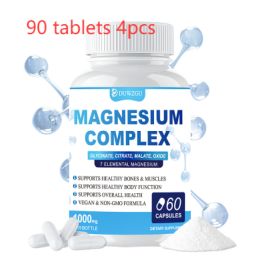 60 Magnesium Complex Capsules (Option: 90 tablets 4pcs)