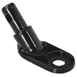 BikeTrailer Hitch, Steel Type 'B' Bicycle Trailer, Powder Coating, Durable and Sturdy, Cargo Hitch Coupler, for Cargo, Child and Pet Trailers, Bl (Option: Black-102x76x25 mm)