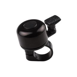 Folding Bike Small Bell Colored Bell Bicycle (Option: Black)