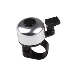 Folding Bike Small Bell Colored Bell Bicycle (Option: White)