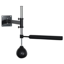 Lightweight Fast-Reflexes Speed Bag Boxing Punching Bag Wall Mount Height Adjustable, MMA, Martial Arts, and Boxing Equipment for Training at Hom (Option: Black-740x240x250 mm)