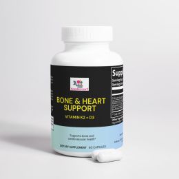 BONE AND HEART SUPPORT WITH VITAMIN K2 AND D3 (Option: BONE AND HEART SUPPORT)