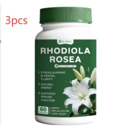 Rhodiola Rosea Capsules (Option: Picture color-3PCS)